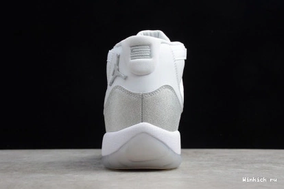 SILVER - WHITE METALLIC 11 JORDAN RETRO 1127